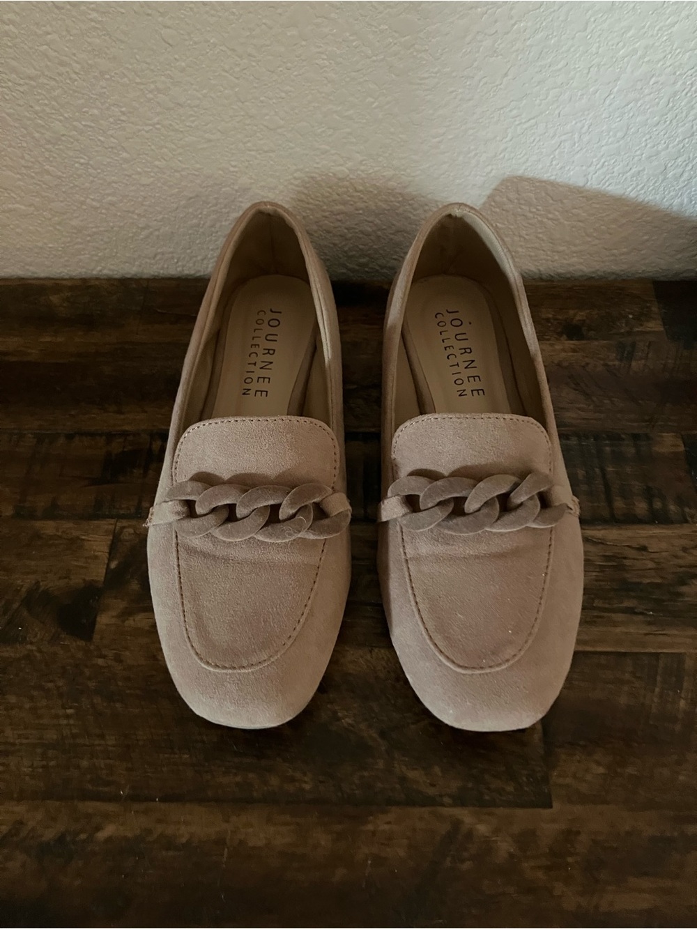 Journee Collection Women's Tru Comfort Foam Cordell Flat - Taupe